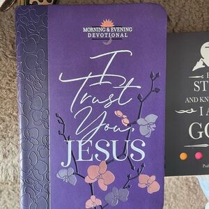 Purple Devotional I Trust You Jesus